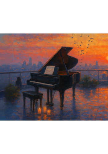 Sen letniej nocy na 28. piętrze: Debussy, Satie i Chopin przy świecach Sen letniej nocy na 28. piętrze: Debussy, Satie i Chopin przy świecach